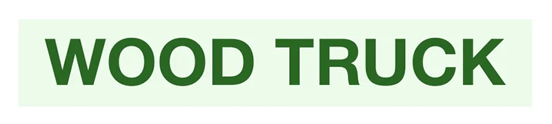 Logo Wood Truck